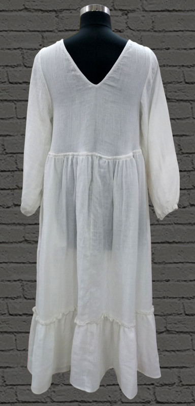 Soft Cotton Double Fabric String Dress