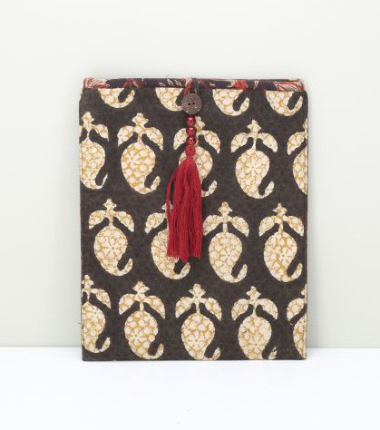 Cotton Printed IPAD Cover With Tassel
