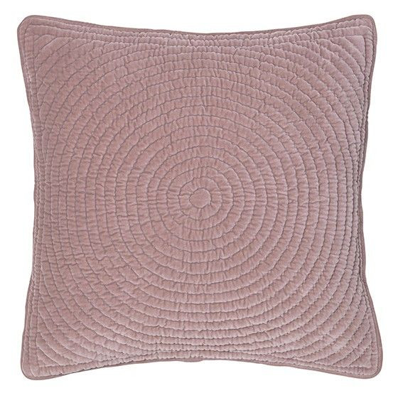 Cotton Velvet Quilted Cushion Cover
