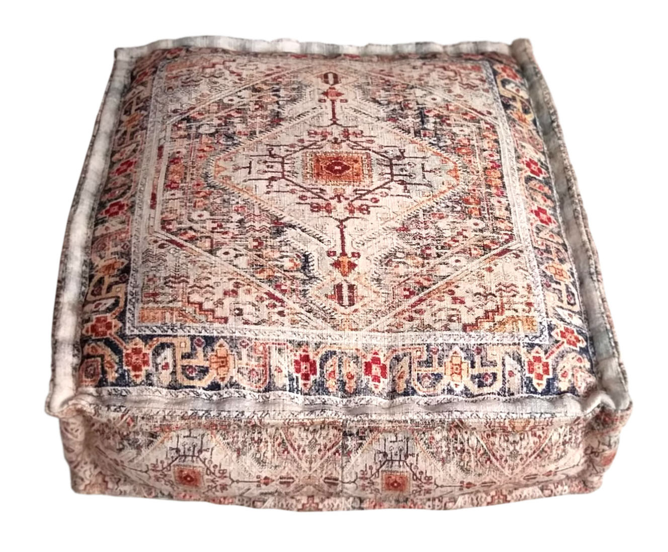 Cotton Hand Loom Printed Floor Mattress - 7