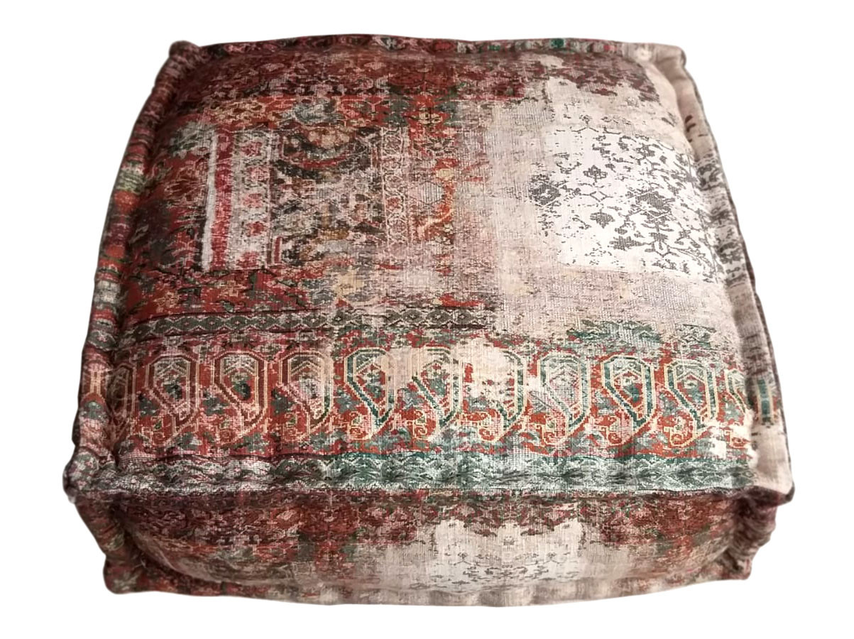 Cotton Hand Loom Printed Floor Mattress - 3