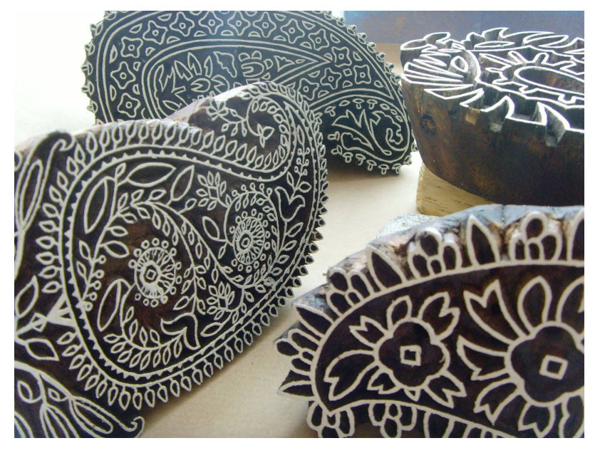 Vintage Wooden Hand Block Assorted