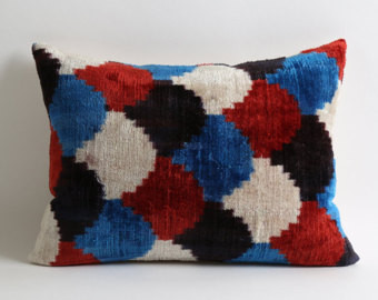 Rayon Velvet Printed Cushion Cover - 3