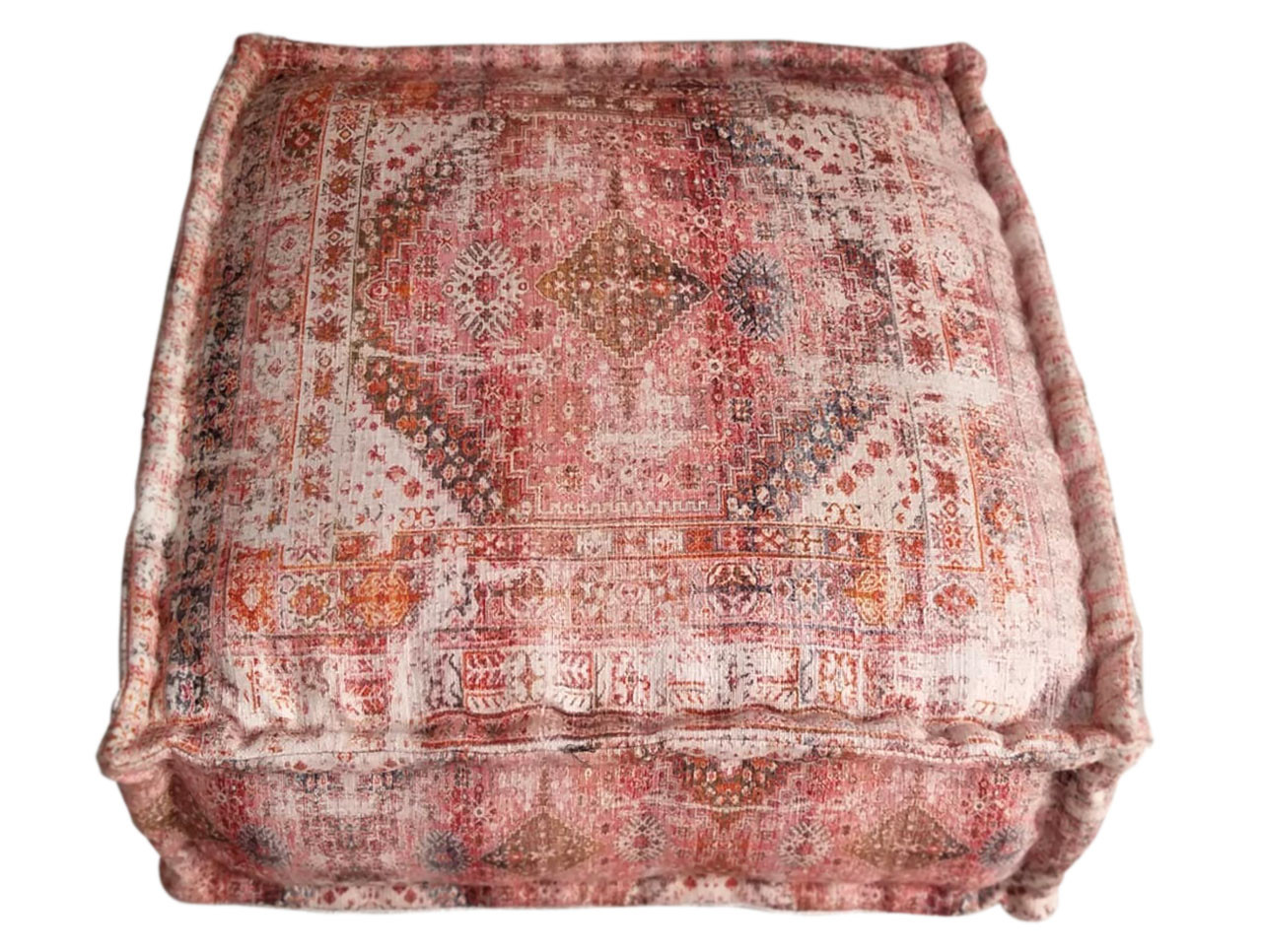 Cotton Hand Loom Printed Floor Mattress - 4