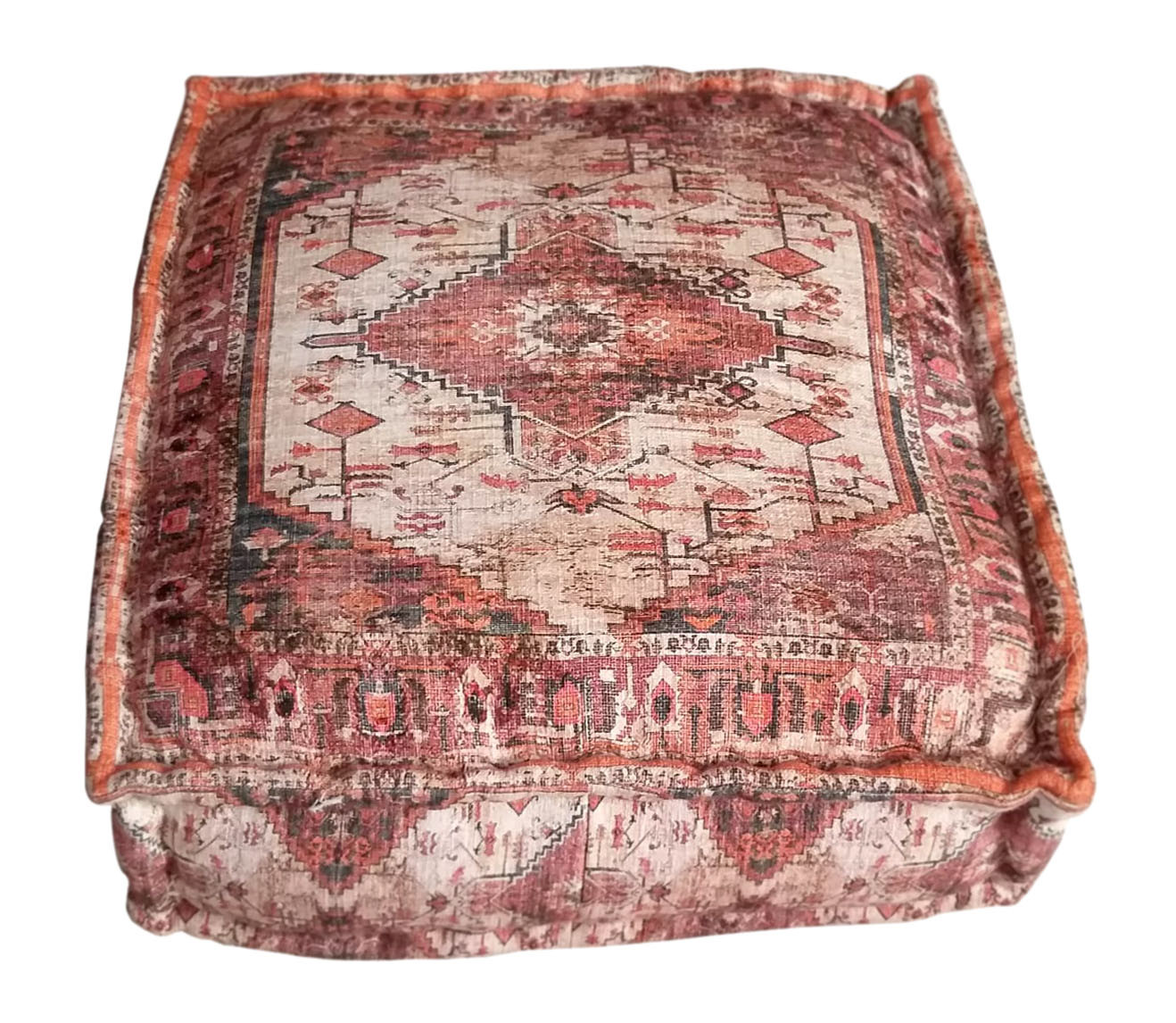 Cotton Hand Loom Printed Floor Mattress - 6