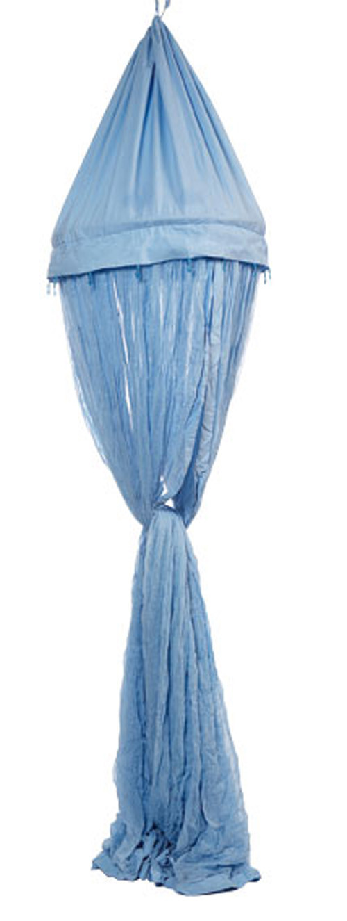Cotton Dyed Mosquito Net Turq.
