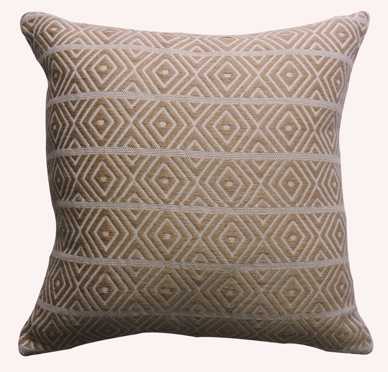 Cotton Hand loom Woven Fabric Cushion Cover