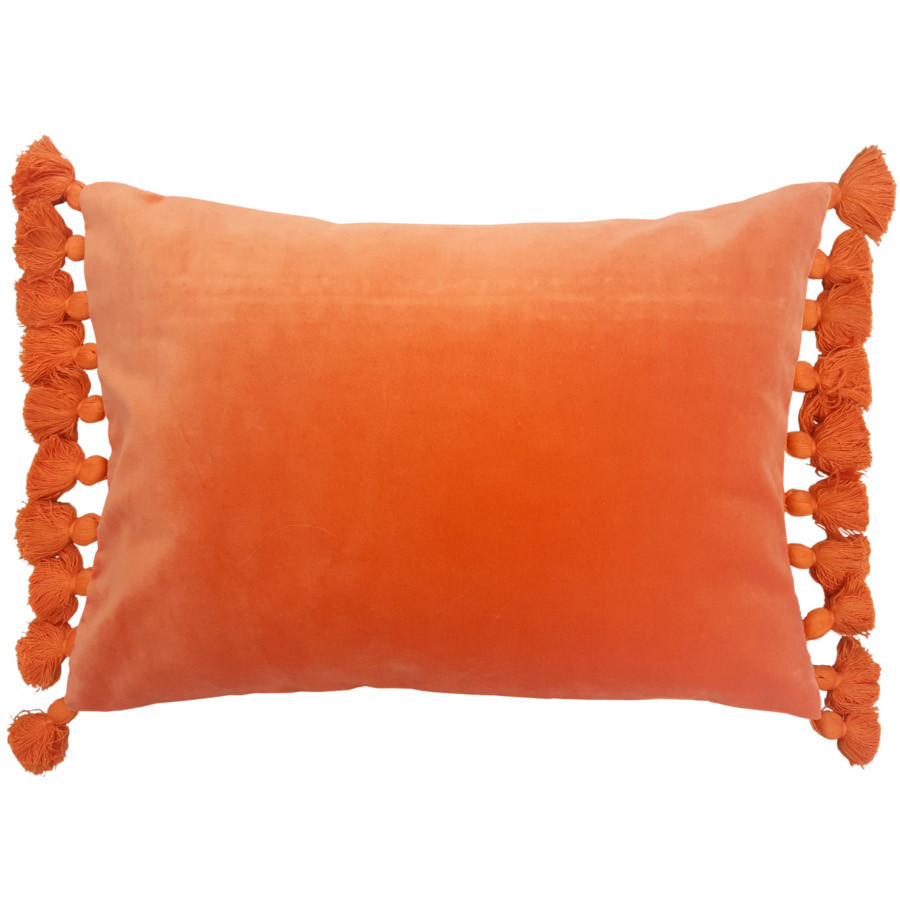 Cotton Velvet Tassels Lumber Cushion Cover