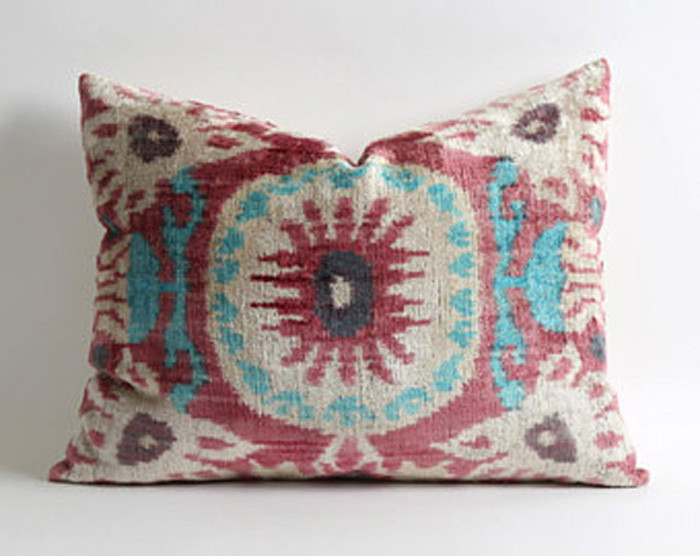Rayon Velvet Printed Cushion Cover - 4