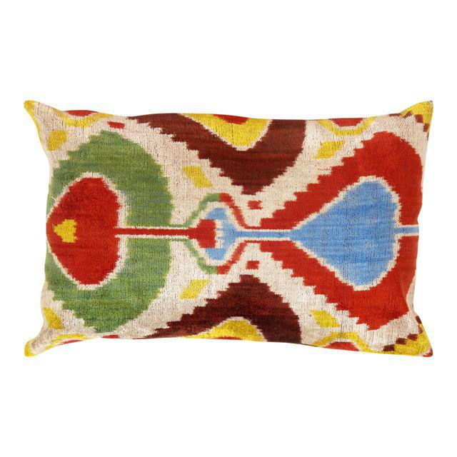 Rayon Velvet Printed Cushion Cover -1